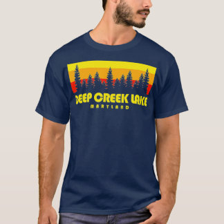 Camiseta Deep Creek Lake Maryland rees Deep Creek Lake