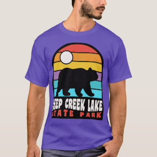Camiseta Deep Creek Lake State Park Maryland Bear Crachá