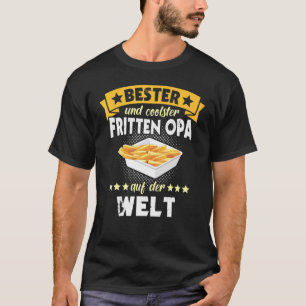 Camiseta Deep Fryer Fries fritando o vovô