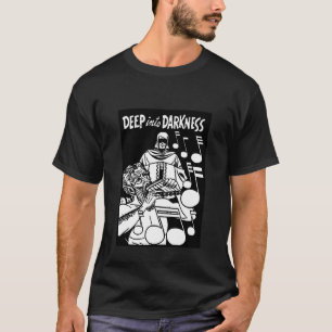 Camiseta Deep In Darkness Vintage História em quadrinhos Gr