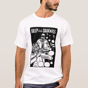 Camiseta Deep In Darkness Vintage História em quadrinhos Gr