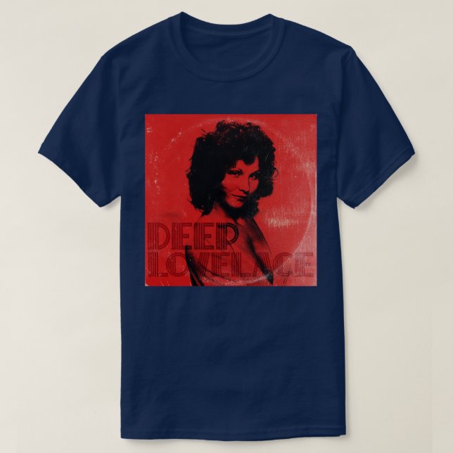 Camiseta Deep Lovelace Red (Frente do Design)