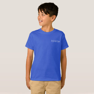 Camiseta Deep Royal Color Style & Care