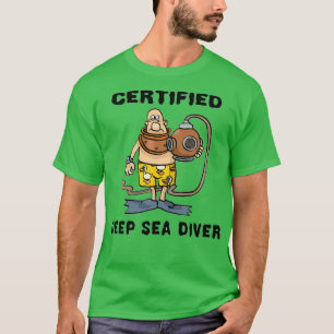 Camiseta Deep Sea Diver White certificado 2