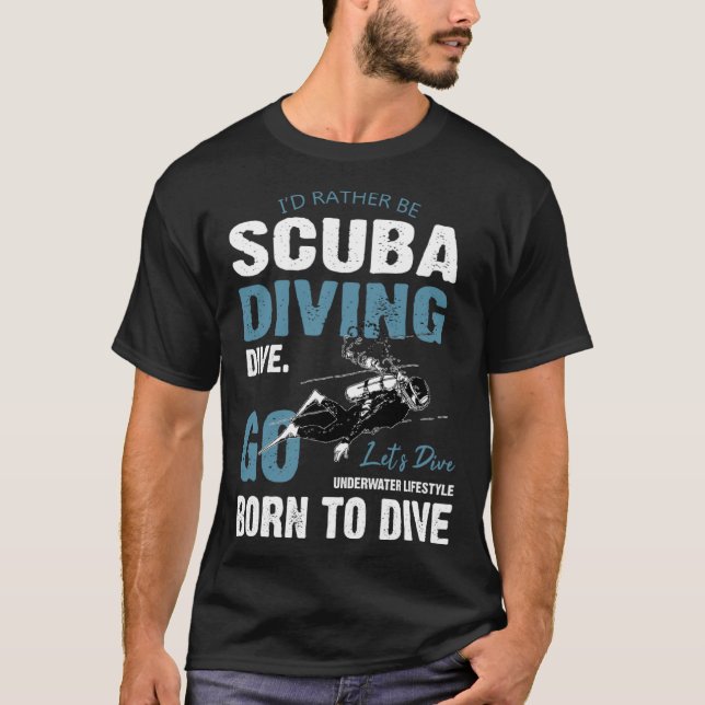 Camiseta Deep Sea Diving Float Sea Diving (Frente)
