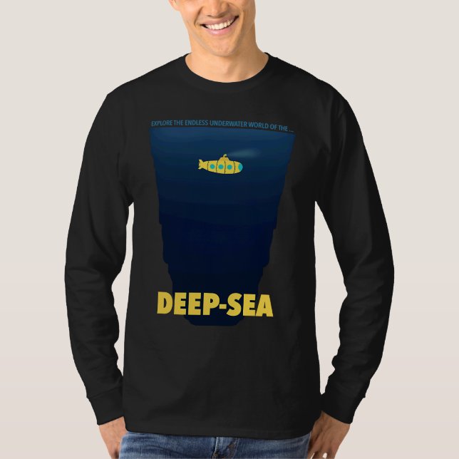 Camiseta Deep Sea Exploration Travel Marine Biologists Ocea (Frente)