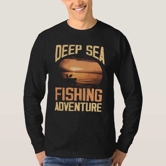 Camiseta Deep Sea Fishing Adventure (Frente)