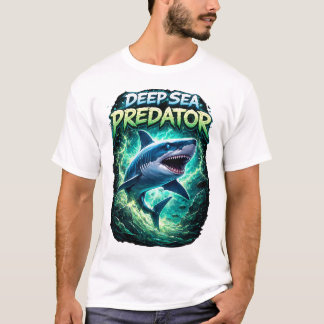 Camiseta Deep sea predator shark T-Shirt