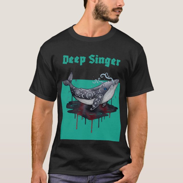 Camiseta Deep Singer (Frente)
