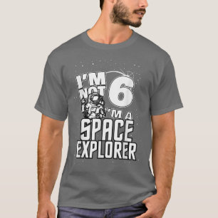 Camiseta Deep Space Eplorer Astronaut Birthday Tee 6