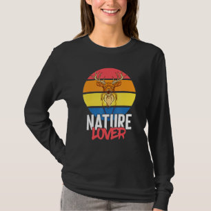 Camiseta Deer Antlers Forest Animal Nature