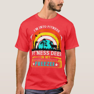 Camiseta Deer Caça-Me Na Malhação Deer Freezer Engraçado Hu
