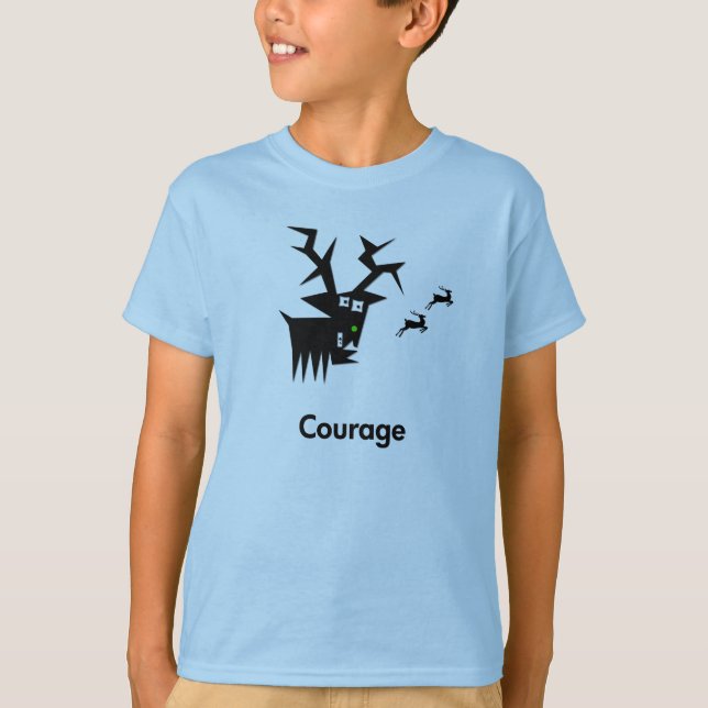 Camiseta Deer Courage (Frente)