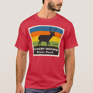 Camiseta Deer de Roaming no Parque Estadual da Virgínia