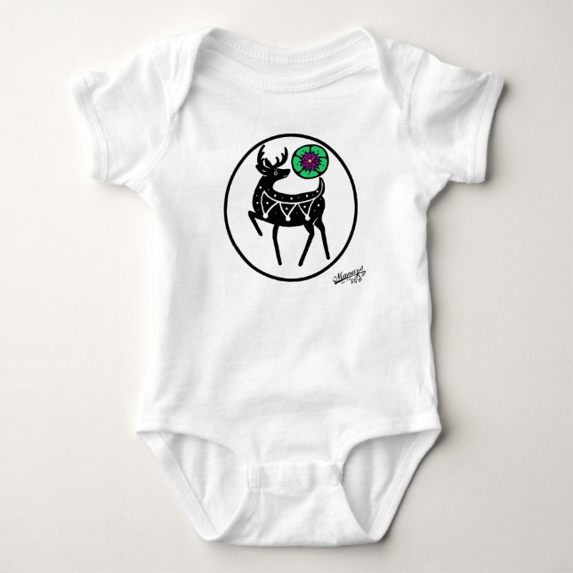 Camiseta Deer e Peyote Tee (Frente)