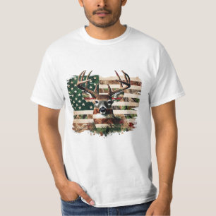 Camiseta Deer Flag