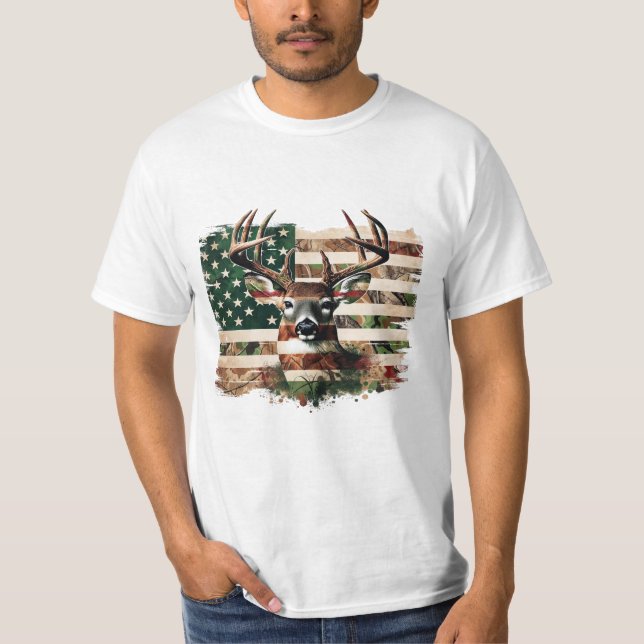 Camiseta Deer Flag T-Shirt (Frente)