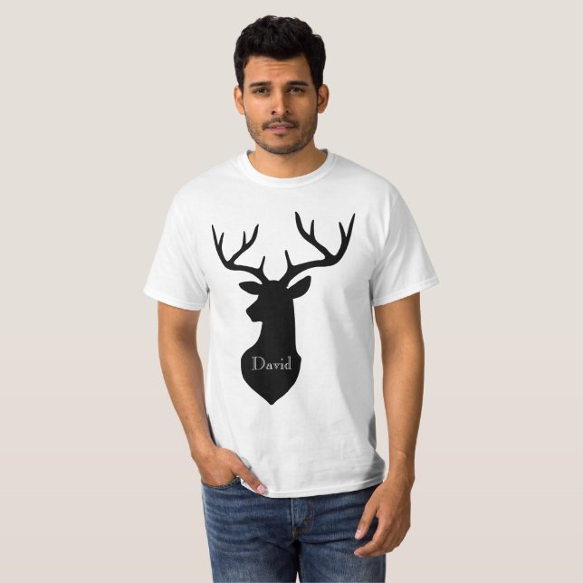Camiseta Deer Head Buck (Frente Completa)