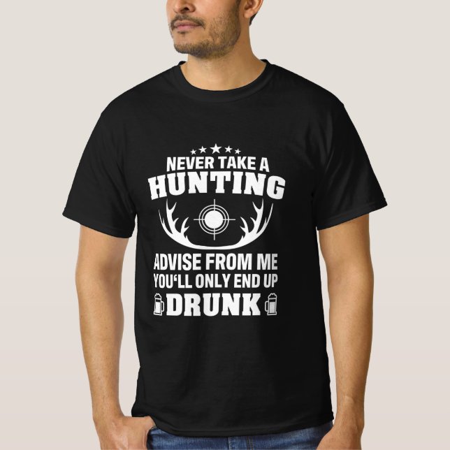 Camiseta Deer Hunter Bebendo (Frente)