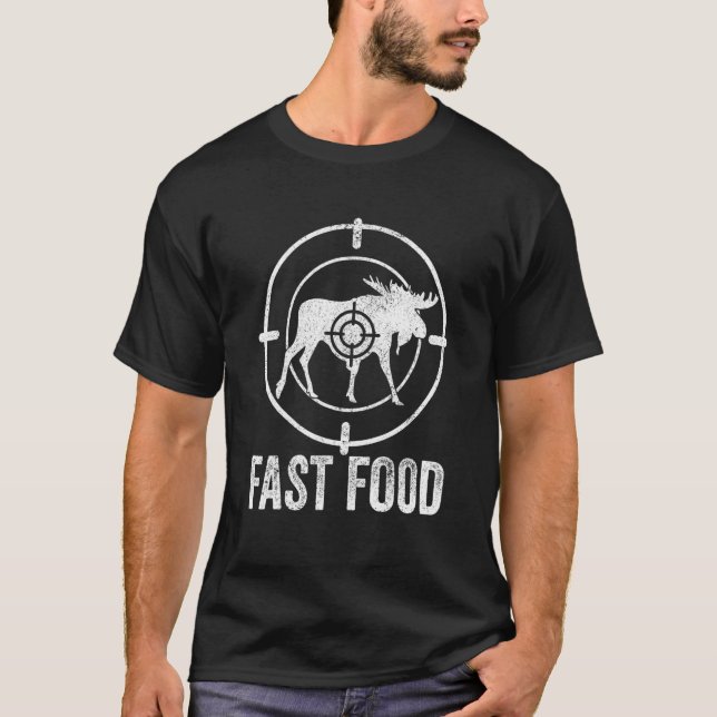 Camiseta Deer Hunter Fast Comida 3 (Frente)