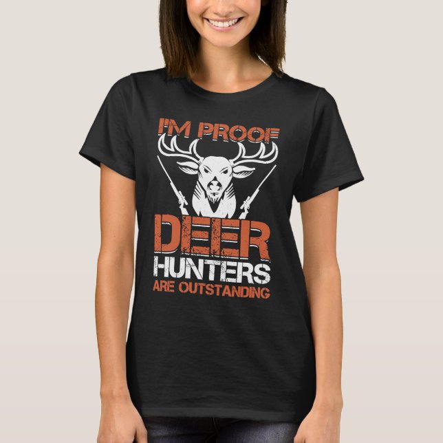 Camiseta Deer Hunter Hunting Season Huntsman (Frente)