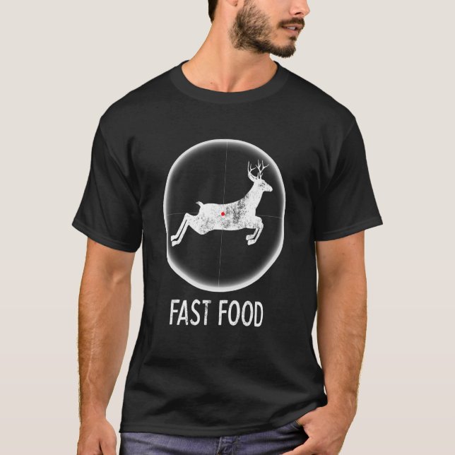 Camiseta Deer Hunter T Hunter Fast Comida (Frente)