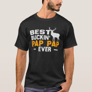 Camiseta Deer Hunting Padre Day Dotando Melhor Pap De Bolsa