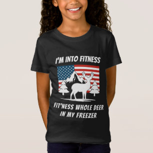 Camiseta Deer In My Freezer - Caçador De Veados