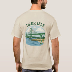 Camiseta Deer Isle Maine T-Shirt