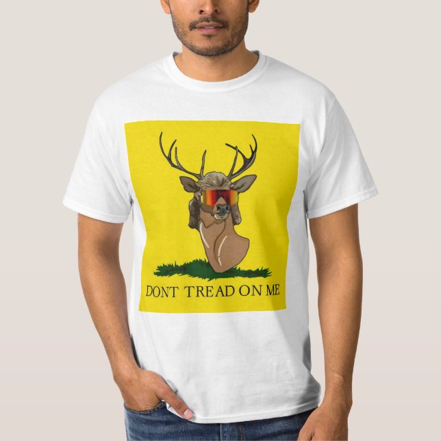 Camiseta Deer Mullet não me traga (Frente)