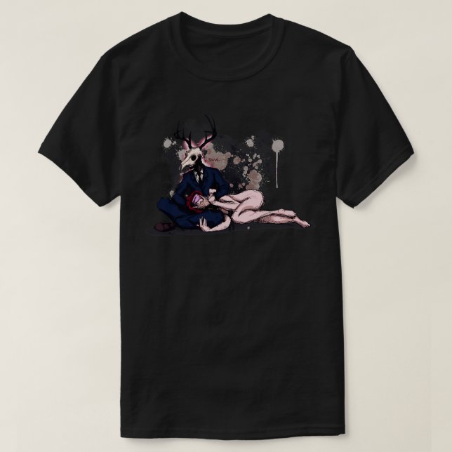 Camiseta Deer Pai Shh (Frente do Design)