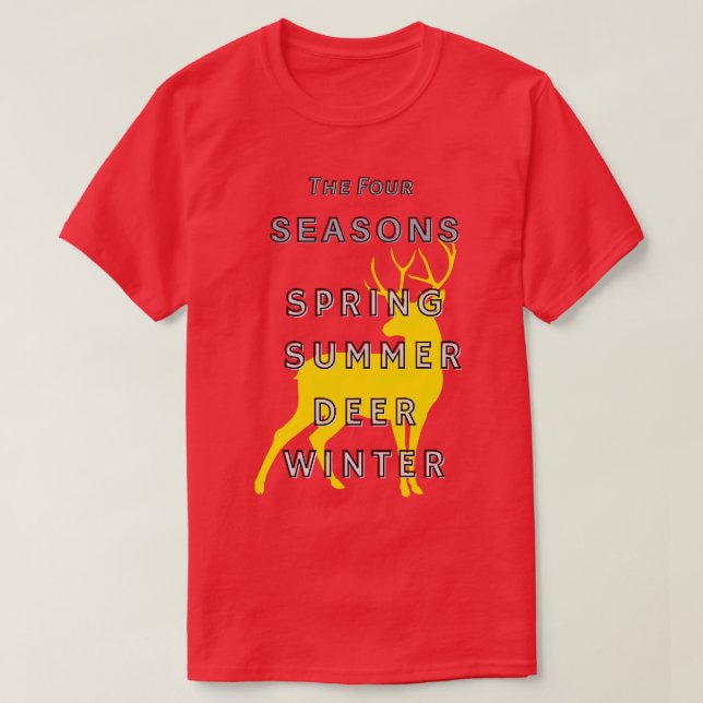 Camiseta Deer Season (Frente do Design)