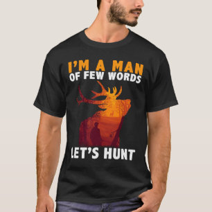 Camiseta Deer Season caçando Roupa Hunter Elk Costume Hum