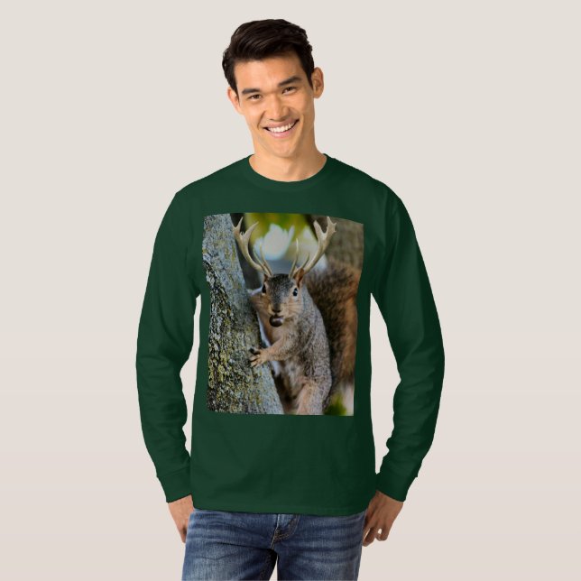 Camiseta Deer Squirrelly (Frente Completa)