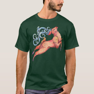Camiseta Deer Tshirt, Fairy Deer Art Tee, Deer Lover, Deer
