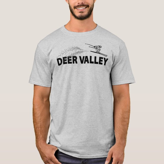 Camiseta Deer Valley Utah Ski Jumper (Frente)