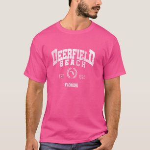 Camiseta Deerfield Beach FL Florida Vintage Throwback