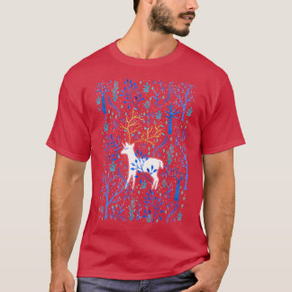 Camiseta Deericorn na família Blue