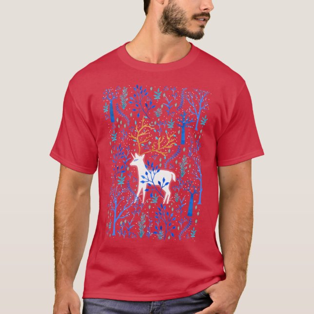 Camiseta Deericorn na família Blue (Frente)