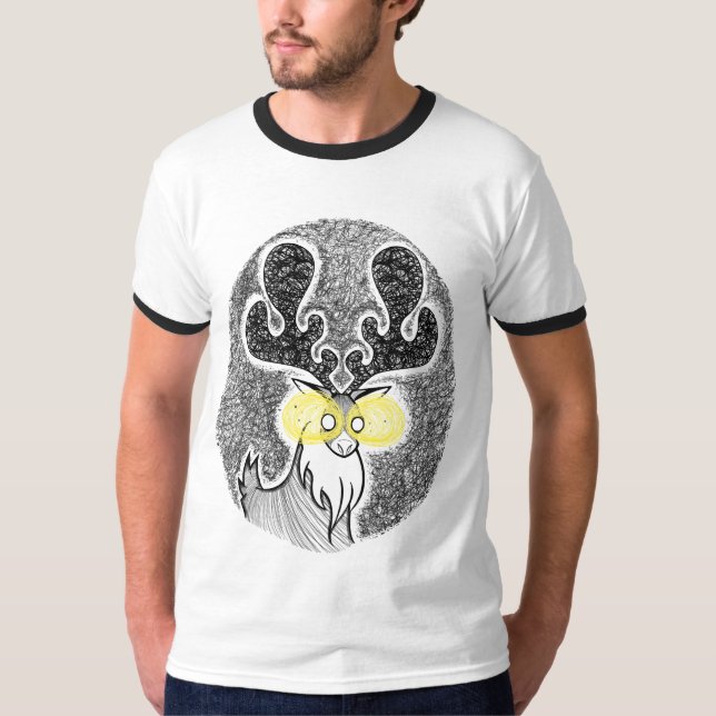 Camiseta deerlights (luz) (Frente)
