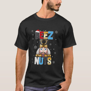 Camiseta Deez Loucos Nutcracker Nu Engraçados Homens De Nat