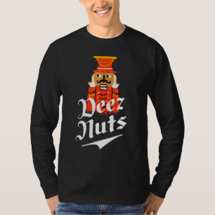 Camiseta Deez Loucos Nutcracker Nu Men & Women Engraçado Xm