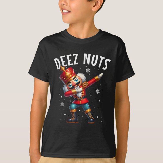 Camiseta Deez Loucos Nutcracker Nuny Men Mulheres Engraçada (Frente)