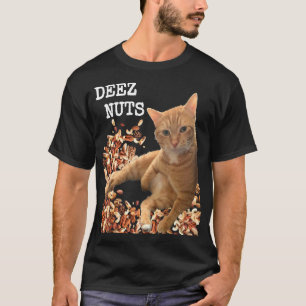 Camiseta Deez Loucos piada com Adorable cat e alguns mistos