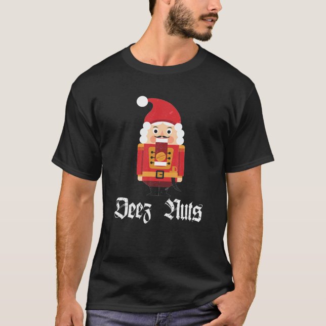 Camiseta Deez Loucos Soldier do Nutcracker - Engraçada Mem  (Frente)