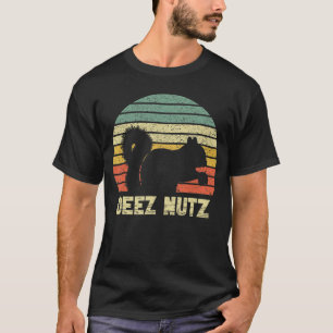 Camiseta Deez Nuts Quebra-Nozes Esquilo Deez Nutz Deezs Nut
