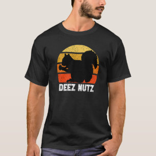 Camiseta Deez Nutz Christmas Gopher Dizendo Dees Nutz Ugly