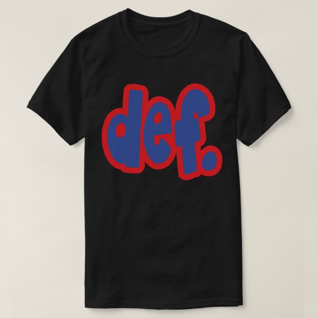 Camiseta def. (Frente do Design)