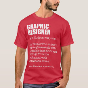 Camiseta Def. Dicionário Engraçado do Designer Gráfico desi