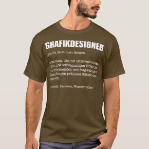 Camiseta Def. Dicionário Engraçado do Designer Gráfico desi